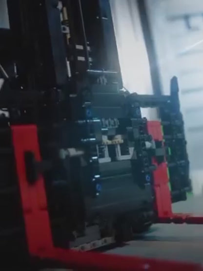 Wózek widłowy przemysłowy (4579 elementów) 