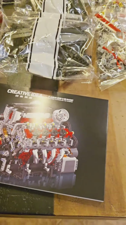 V8 Engine (2718 pcs)