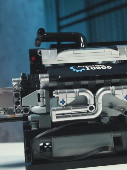 Doładowany silnik V8 (737 elementów) 