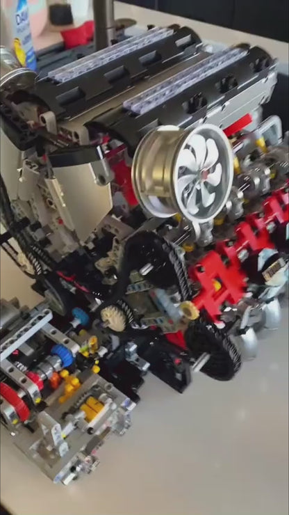 V8 Engine (2718 pcs)
