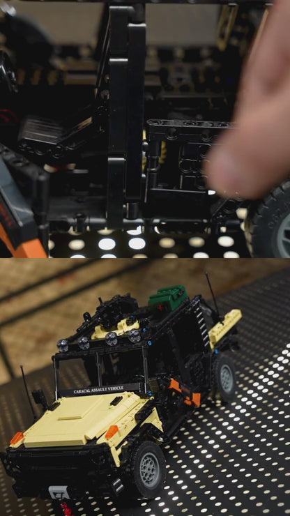 Camouflage Green Caracal Assault Vehicle (1577 pcs)
