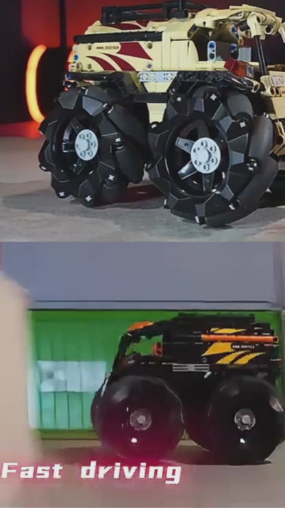 Mecanum ATV Remote Controlled (617 pcs)