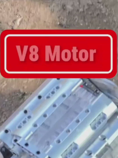 Motorised V8 Engine (535 pcs)