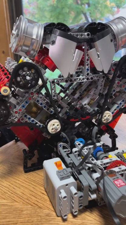 V8 Engine (2718 pcs)
