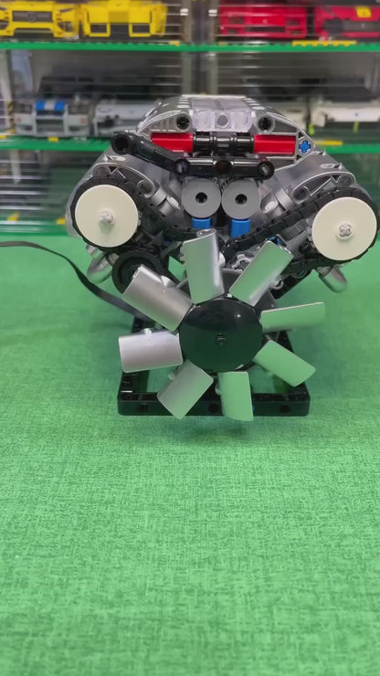 Motorised V8 Engine (535 pcs)