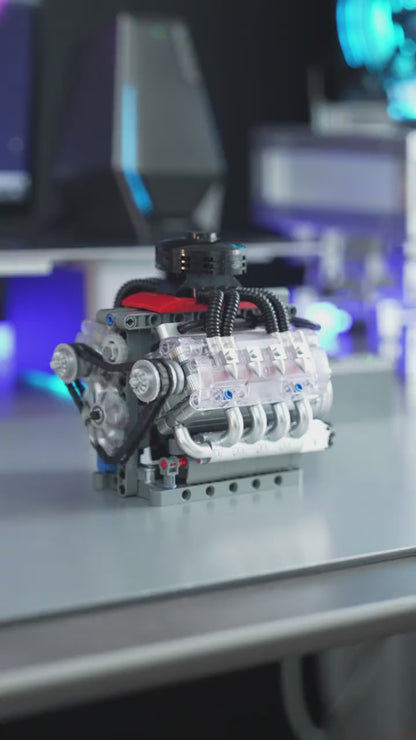Chevy LSX454 Motorized V8 Engine (487 pcs)