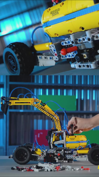 Menzi Muck M545X (1392 детали) 