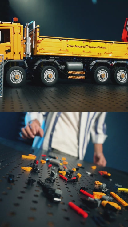 Self-Loading Crane Truck (4012 pcs)