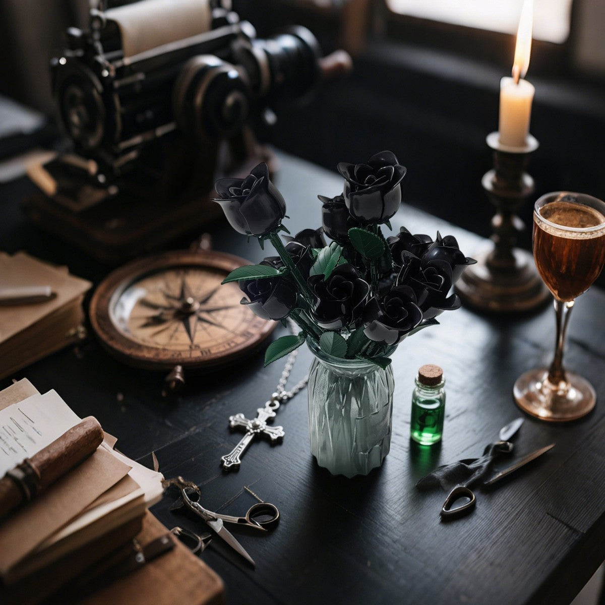 Bukiet Midnight Rose (822 elementy) 